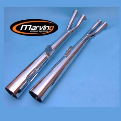 Výfuk MARVING MARVI GS 1100 G homologovaný - pár - chrom